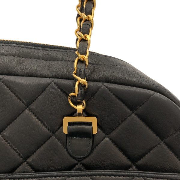 37394652 9 Chanel Shoulder Bag Lambskin Black