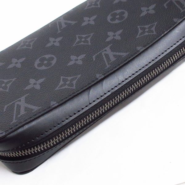 37394898 13 Louis Vuitton Zippy Canvas Monogram Long Wallet Eclipse