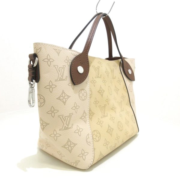 37395239 2 Louis Vuitton Hina Mahina Calf Leather Tote Bag Creme