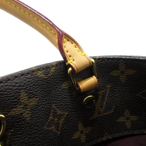 37395430 10 Louis Vuitton Montaigne Monogram Canvas Handbag Brown