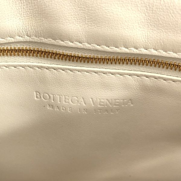 37395842 7 Bottega Veneta Padded Cassette Shoulder Bag White