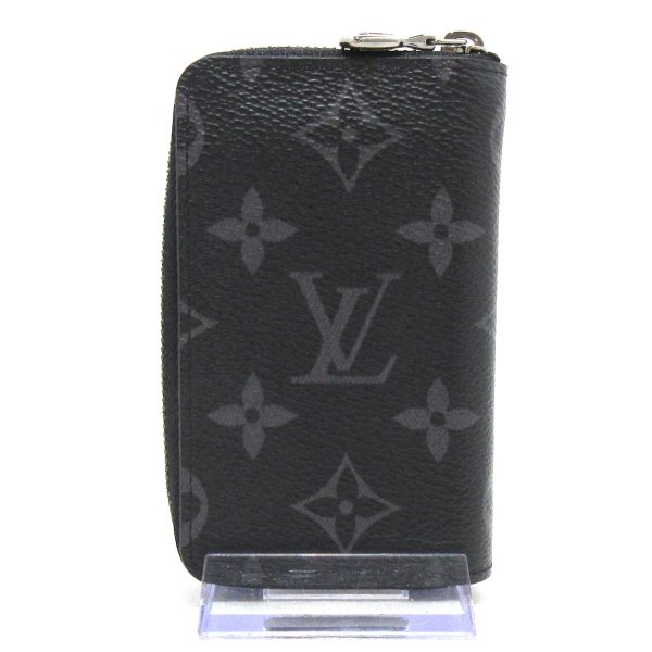 37395855 2 Louis Vuitton Monogram Eclipse Canvas Coin Case Brown