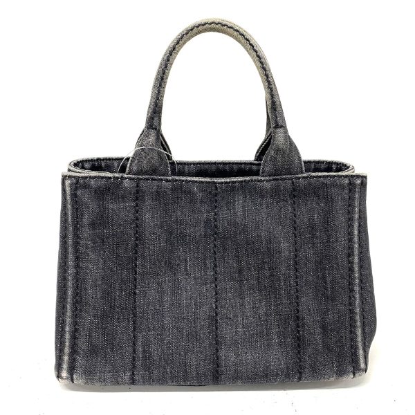 37396373 3 Prada Tote Bag Denim Gray