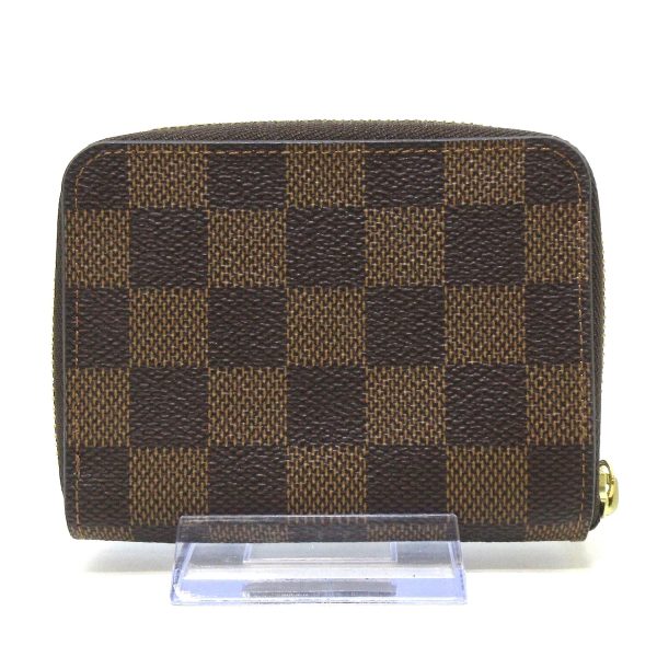 37397361 2 Louis Vuitton Zippy Coin Purse Damier Canvas Coin Case Ebene Vivienne