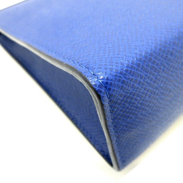 37397365 5 Louis Vuitton Pochette Voyage Taiga Leather Clutch Bag Cobalt Noir