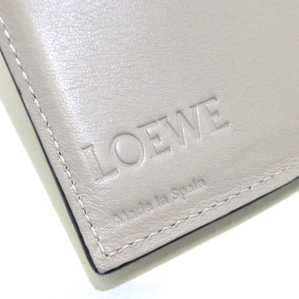 37397421 5 Loewe Trifold Wallet Leather Gray