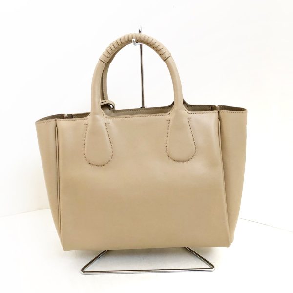 37406008 3 Salvatore Ferragamo Nolita Leather Handbag Beige