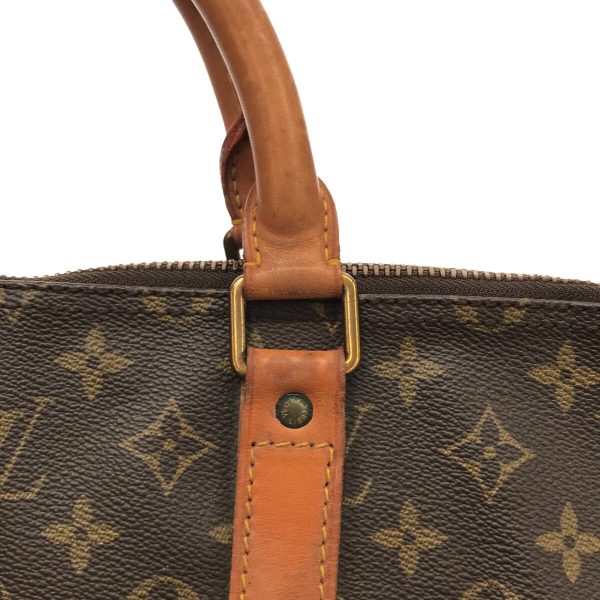 37408981 10 Louis Vuitton Keepall Monogram Canvas Boston Bag Brown