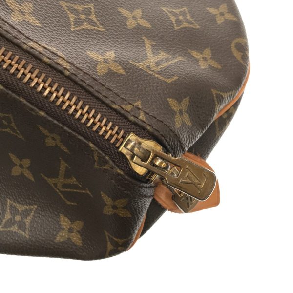 37408981 11 Louis Vuitton Keepall Monogram Canvas Boston Bag Brown