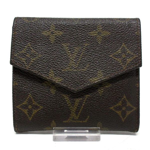 37409763 2 Louis Vuitton Portomonevier Monogram Canvas W Hook Wallet Brown