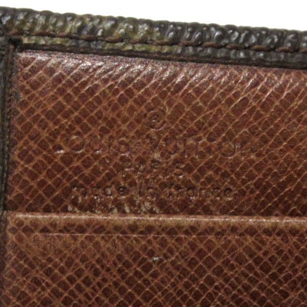 37409763 5 Louis Vuitton Portomonevier Monogram Canvas W Hook Wallet Brown