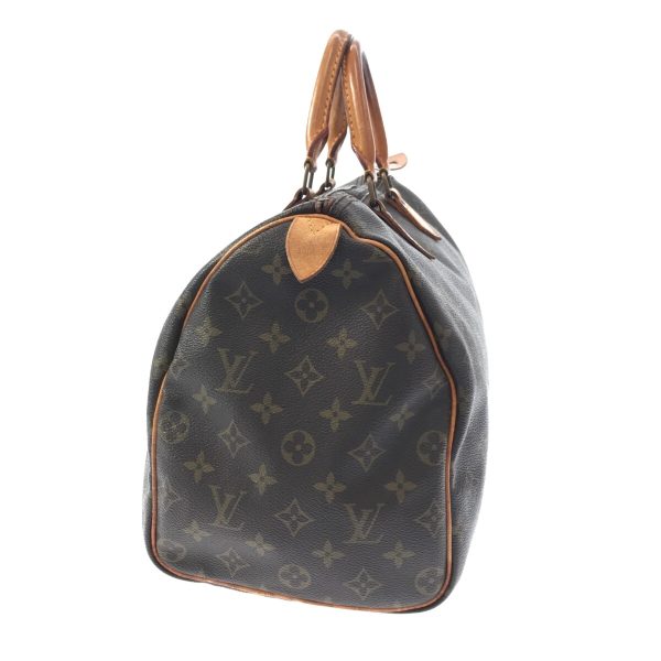 37411423 2 Louis Vuitton Speedy Canvas Monogram Handbag Brown