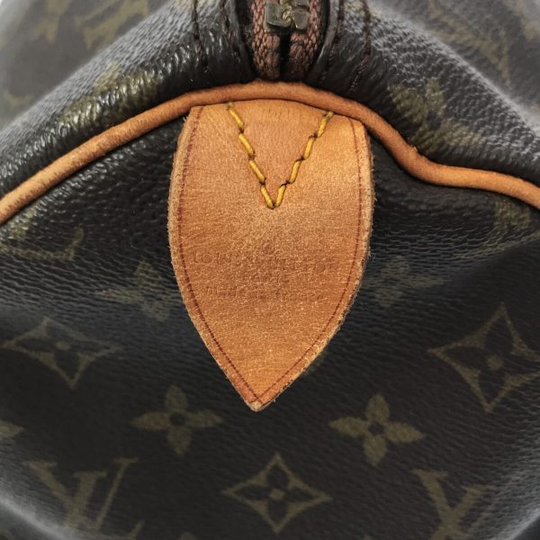 37411423 7 Louis Vuitton Speedy Canvas Monogram Handbag Brown