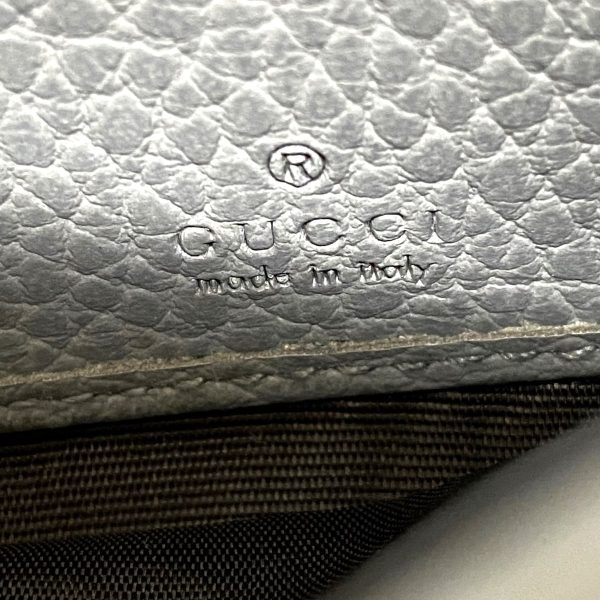 37412179 5 Gucci GG Marmont Long Wallet Gray Leather