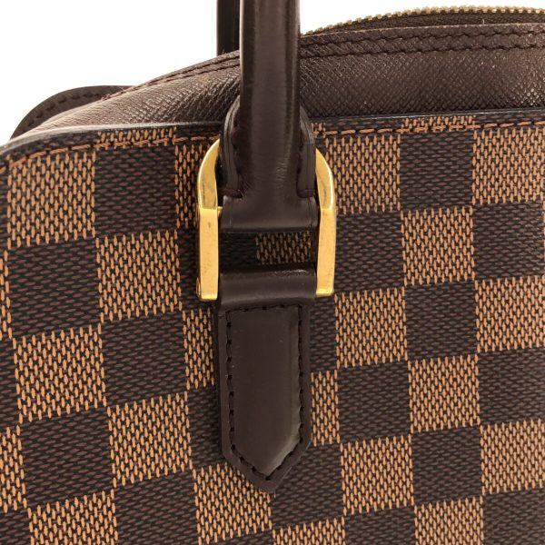 37413587 10 Louis Vuitton Triana Damier Canvas Handbag Ebene