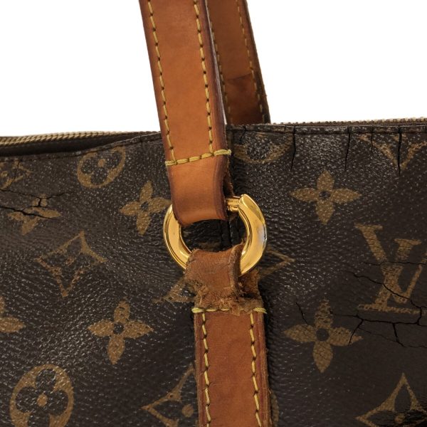 37414502 10 Louis Vuitton Totally MM Monogram Canvas Shoulder Bag Brown