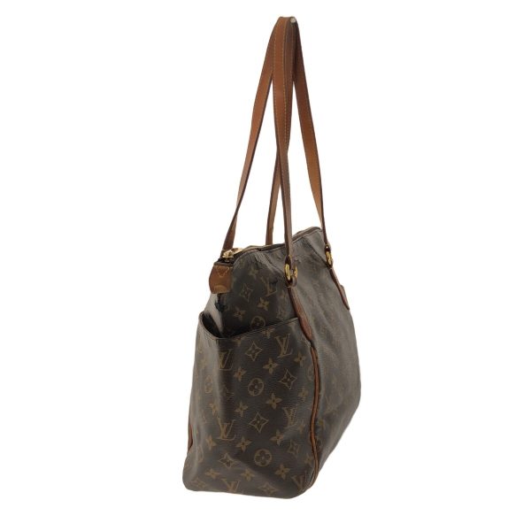 37414502 2 Louis Vuitton Totally MM Monogram Canvas Shoulder Bag Brown