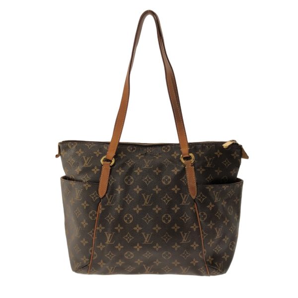 37414502 3 Louis Vuitton Totally MM Monogram Canvas Shoulder Bag Brown