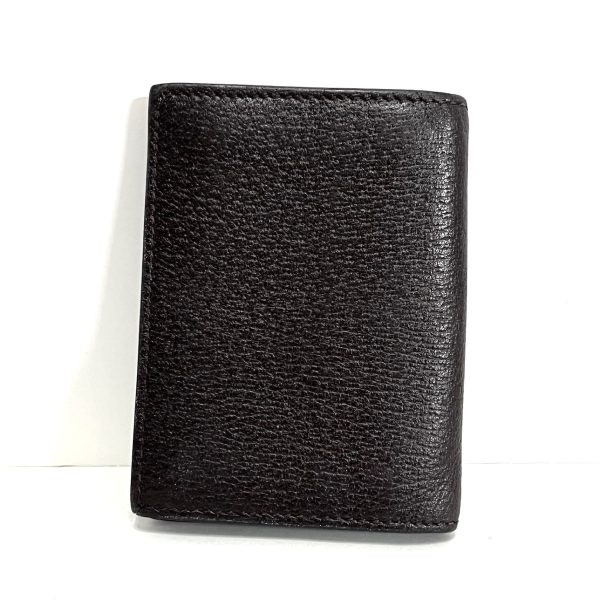 37415069 2 Gucci GG Marmont Business Card Holder Dark Brown Leather