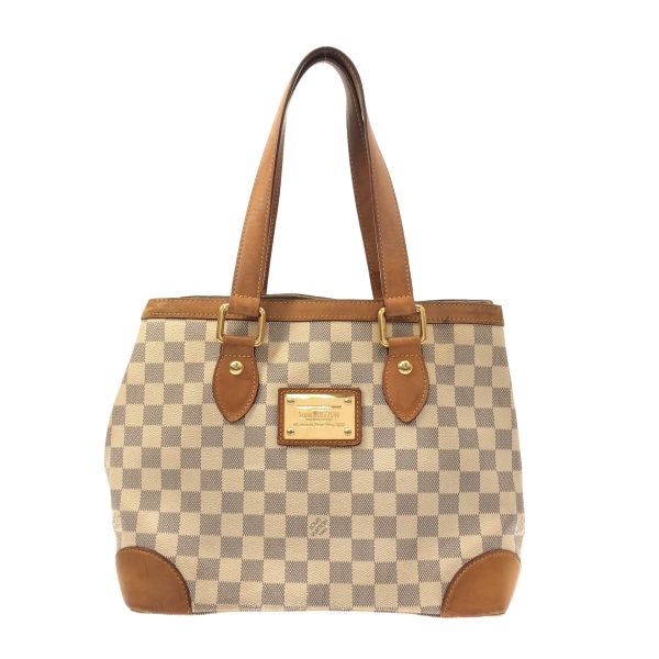 37415291 1 Louis Vuitton Hampstead Damier Canvas Tote Bag Azure