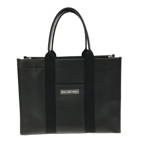 37415593 1 Balenciaga Hardware Leather Tote Bag Black