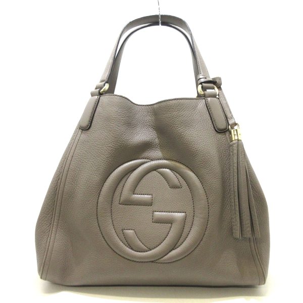 37416031 1 Gucci Soho Cellarius Tote Bag Ivory Leather