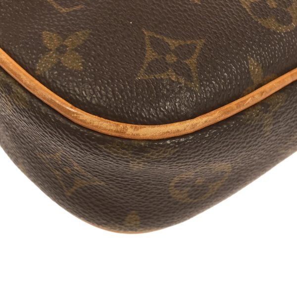 37416164 5 Louis Vuitton Pochette Ganju Monogram Canvas Shoulder Bag Brown