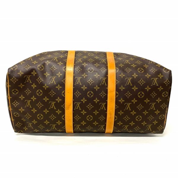 37416293 4 Louis Vuitton Keepall Monogram Canvas Boston Bag Brown