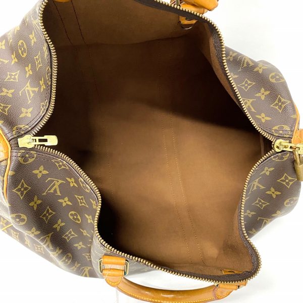 37416293 7 Louis Vuitton Keepall Monogram Canvas Boston Bag Brown