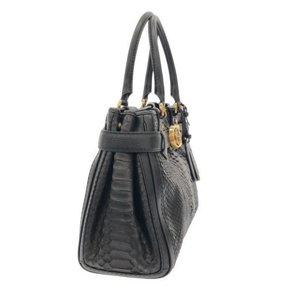 37416649 2 Gucci GG Running Tote Bag Black Python