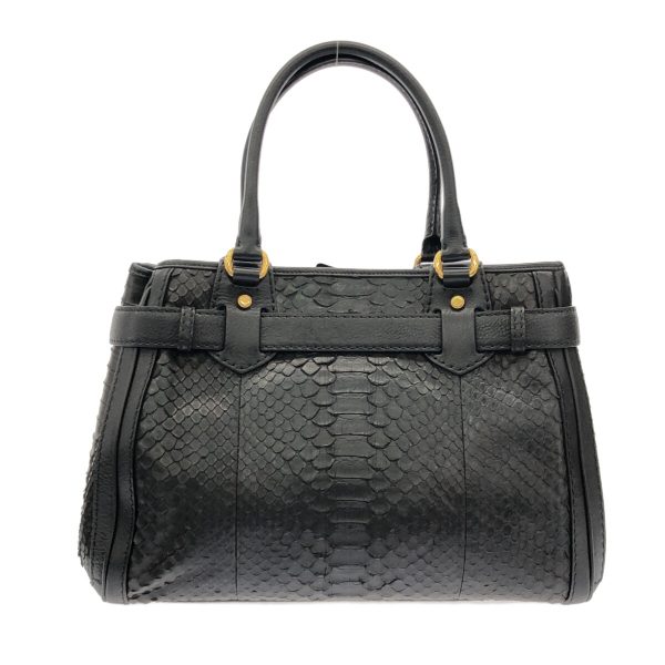 37416649 3 Gucci GG Running Tote Bag Black Python