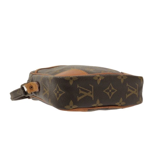 37417031 4 Louis Vuitton Danube Monogram Canvas Shoulder Bag Brown