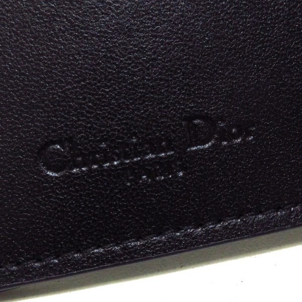 37418127 4 Dior Lady Dior Card Case Black Enamel