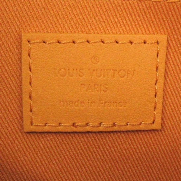 37418319 7 Louis Vuitton City Keepall Shoulder Bag Grain Calf Leather Saffron