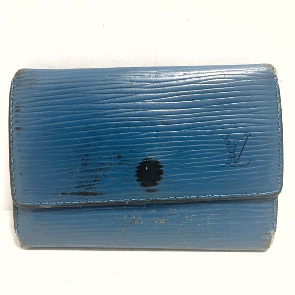 37497901 1 Louis Vuitton Multicle Epi Leather Key Case Toledo Blue