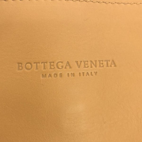 37520752 12 Bottega Veneta Shoulder Bag Bucket Light Brown Leather