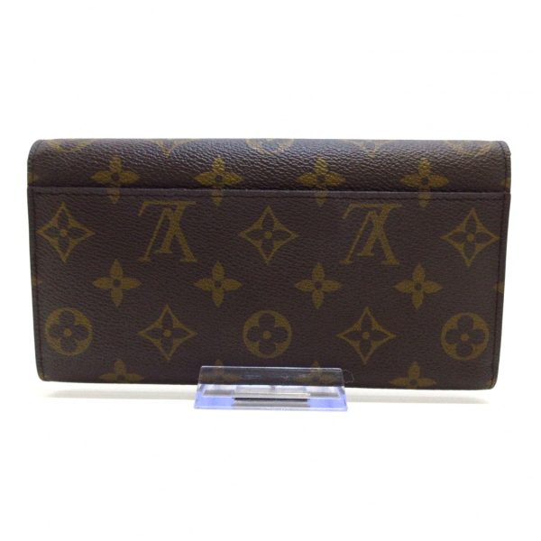 37565217 2 Louis Vuitton Portefeuille Sara Canvas Monogram Long Wallet Fuchsia