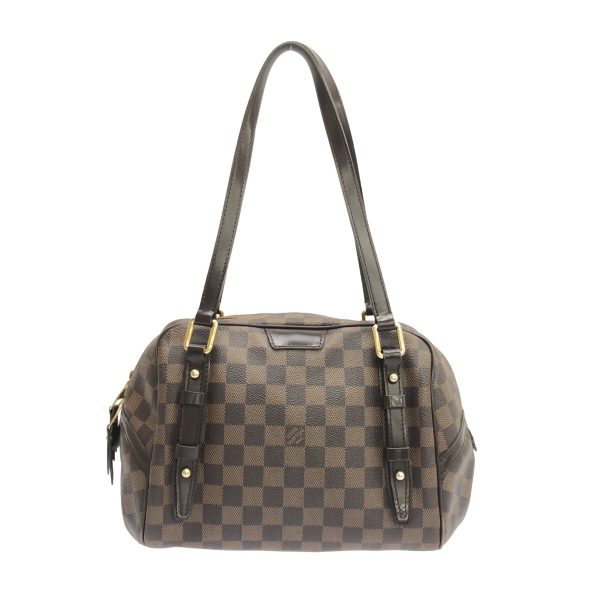 37566347 1 Louis Vuitton Rivington Canvas Damier Shoulder Bag Ebene