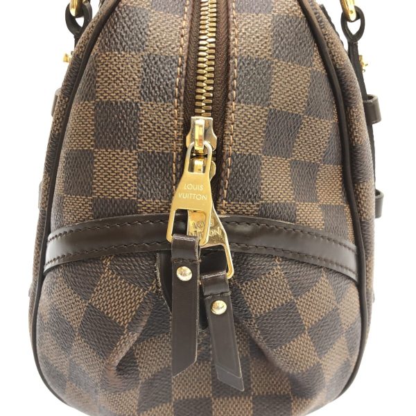 37566347 11 Louis Vuitton Rivington Canvas Damier Shoulder Bag Ebene