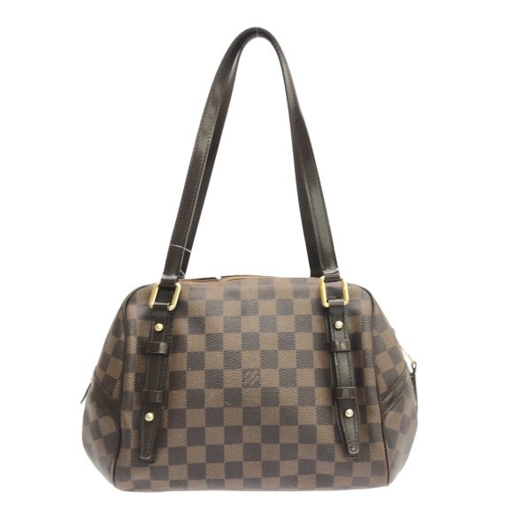 37566347 3 Louis Vuitton Rivington Canvas Damier Shoulder Bag Ebene