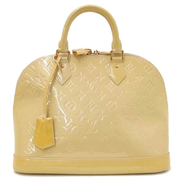 37567 1 Louis Vuitton Alma PM Vernis Bag Broncolailles