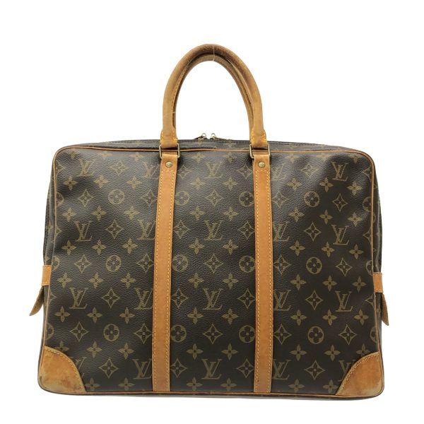 37570547 3 Louis Vuitton Porte de Cumain Monogram Canvas Business Bag Brown