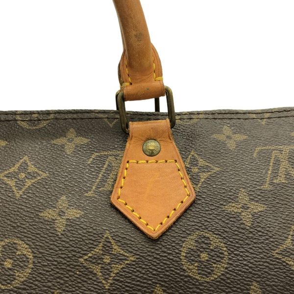 37571887 10 Louis Vuitton Speedy Canvas Monogram Handbag Brown