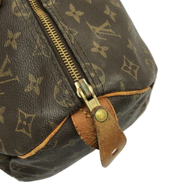 37571887 11 Louis Vuitton Speedy Canvas Monogram Handbag Brown