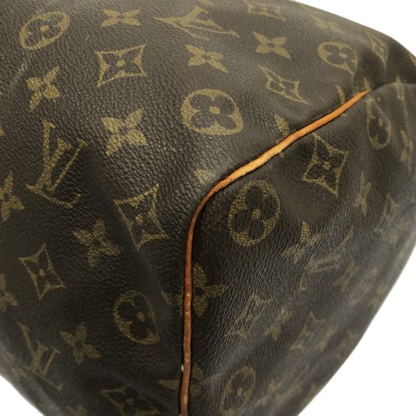 37571887 5 Louis Vuitton Speedy Canvas Monogram Handbag Brown