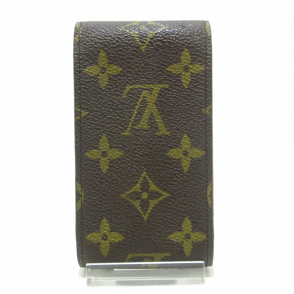 37572064 2 Louis Vuitton Etuit Cigarette Monogram Canvas Cigarette Case Brown