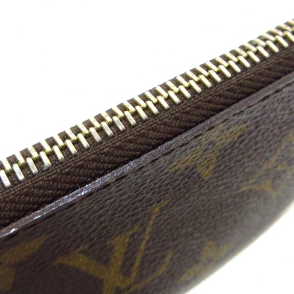 37572253 7 Louis Vuitton Pochette Cleat Canvas Coin Case Brown