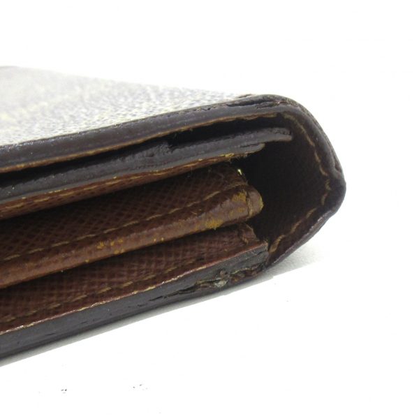 37572630 9 Louis Vuitton Pochette Porte Monet Canvas Long Wallet Brown