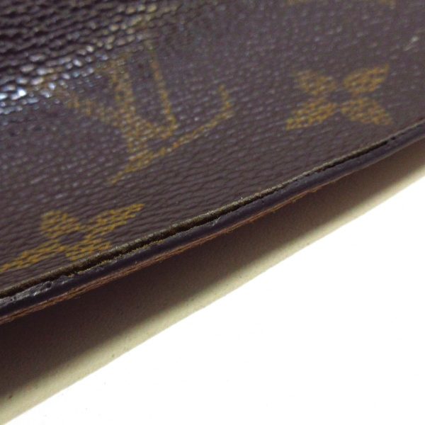 37572633 8 Louis Vuitton Porto Tresor Canvas Monogram Long Wallet Brown