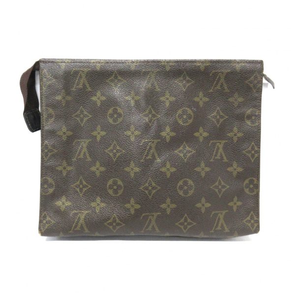 37572674 2 Louis Vuitton Posh Toilette Canvas Monogram Pouch Brown